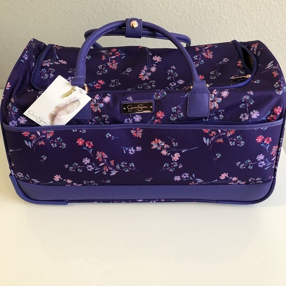 jessica simpson rolling duffel